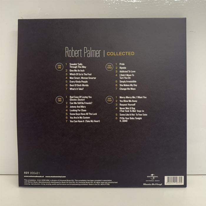 Robert Palmer - Collected Limited Edition 2x 180G White Vinyl LP