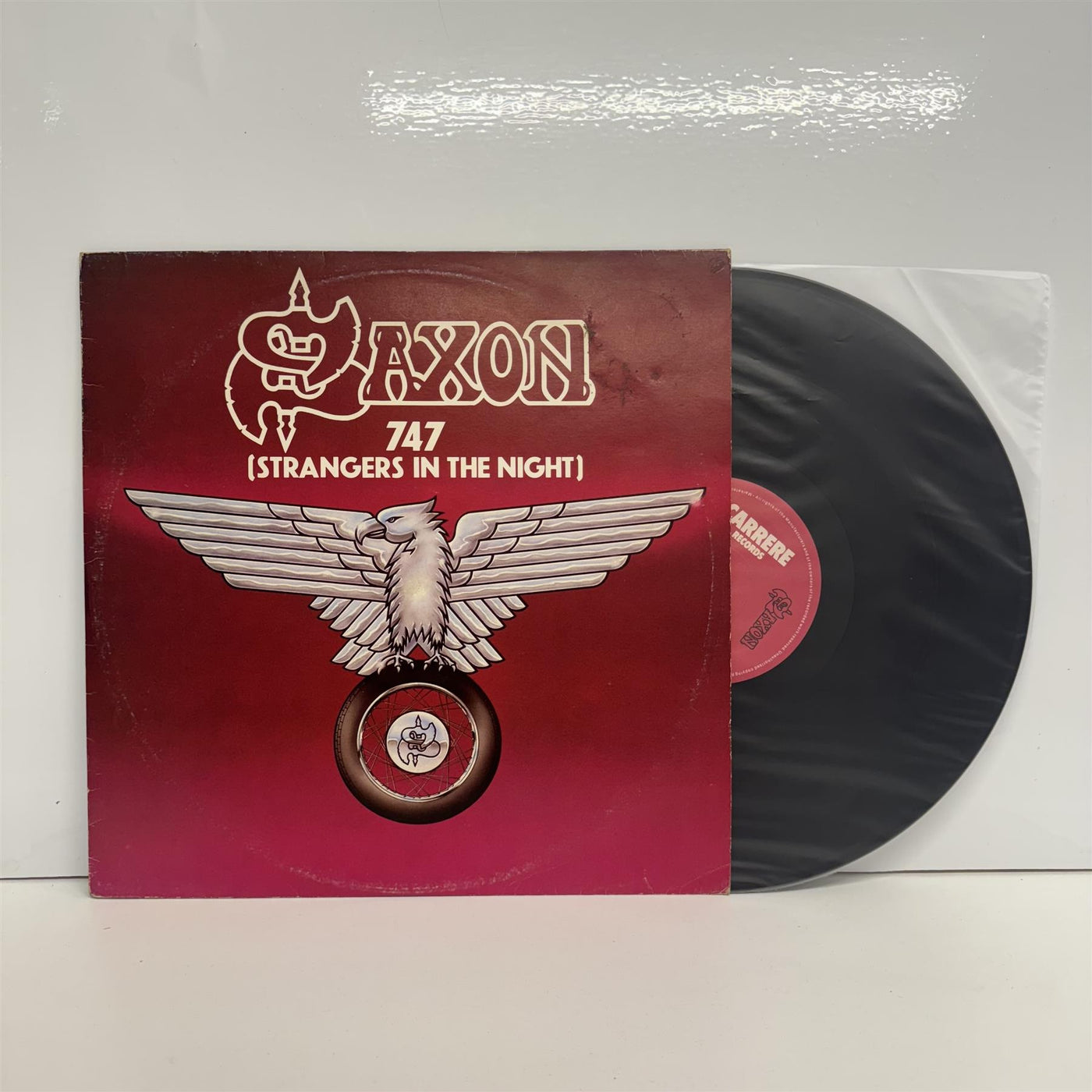 Saxon - 747 (Strangers In The Night) 12" Vinyl Single