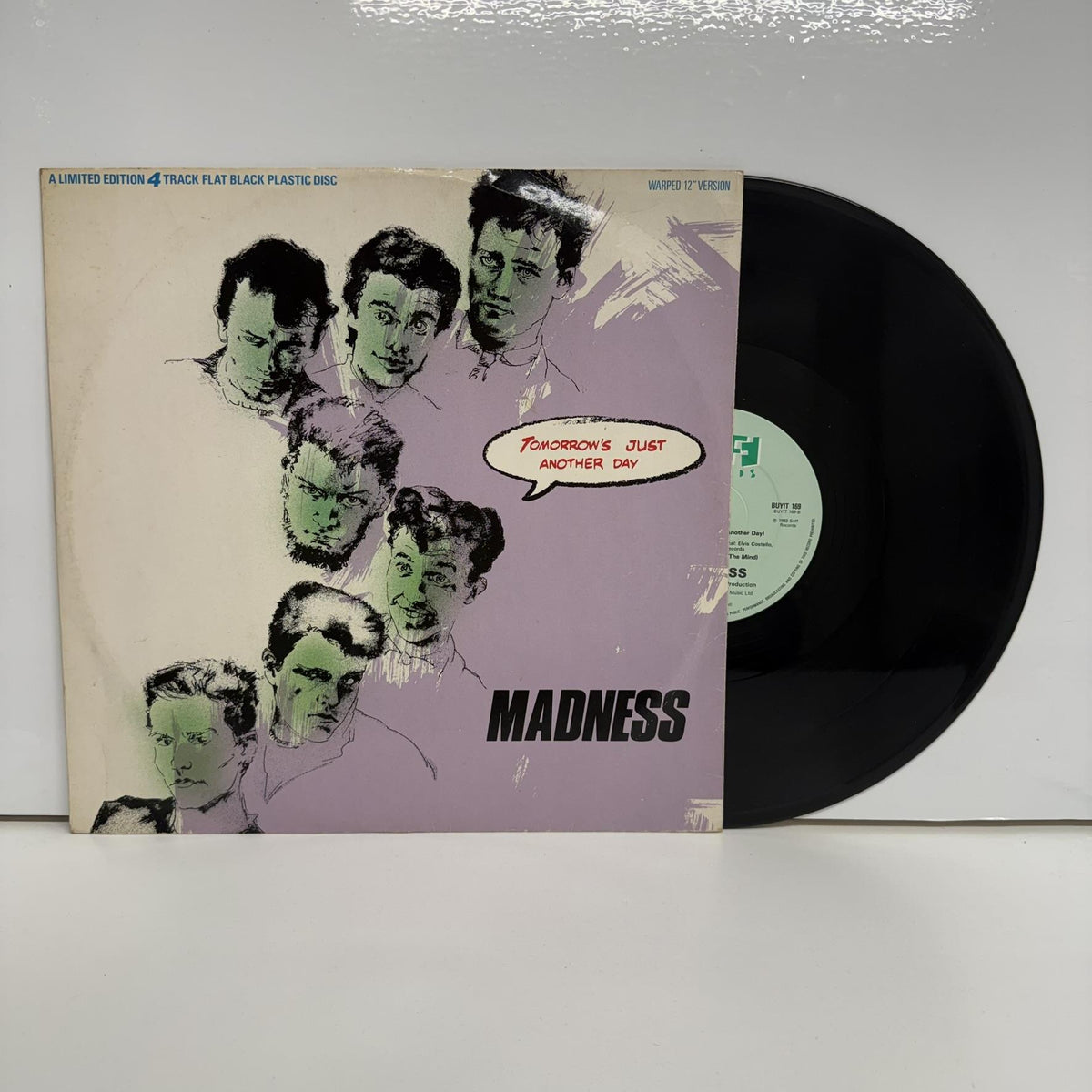 Madness - Tomorrow's Just Another Day (Warped 12" Version) Limited Edition 12" Vinyl Single