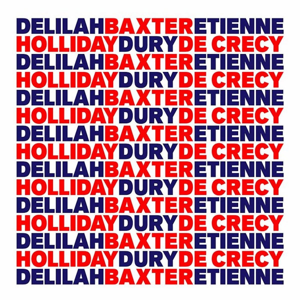 Baxter Dury, Etienne de Crécy & Delilah Holliday - B.E.D Red Vinyl LP Reissue