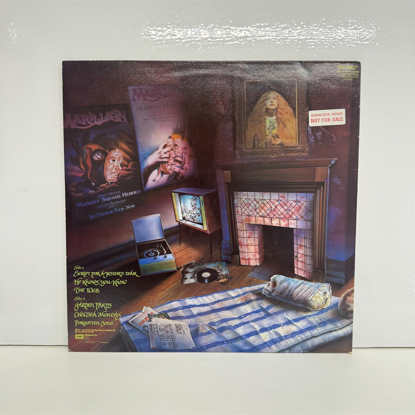 Marillion - Script For A Jester's Tear Vinyl LP