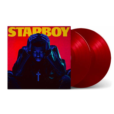 The Weeknd - Starboy 2x Translucent Red Vinyl LP