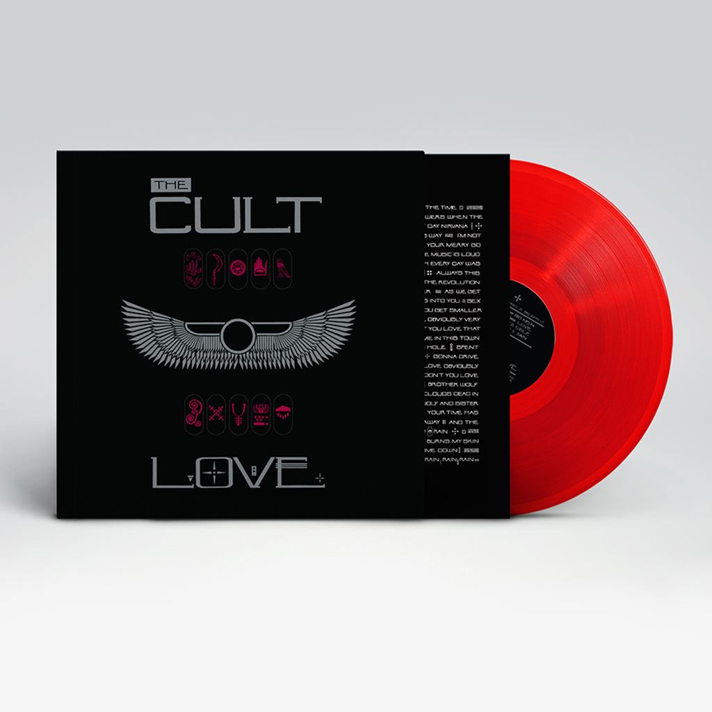 THE CULT / LOVE Clear Red Vinyl 限定 レコード The Cult - Love Vinyl LP - Dig In Records