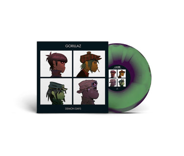 Gorillaz - Demon Days Green, Purple & Red Vinyl LP Half-Speed Master