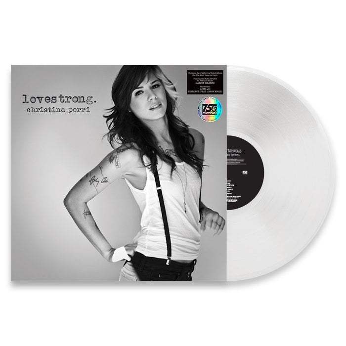 Christina Perri - lovestrong. Crystal Clear Diamond Vinyl LP Reissue