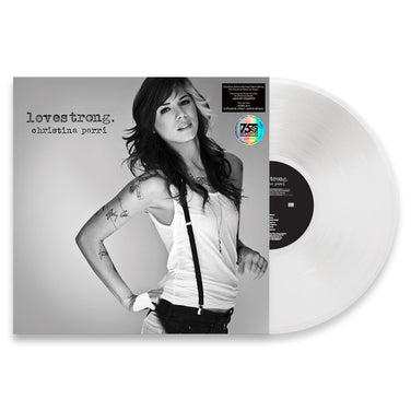 Christina Perri - lovestrong. Crystal Clear Diamond Vinyl LP Reissue