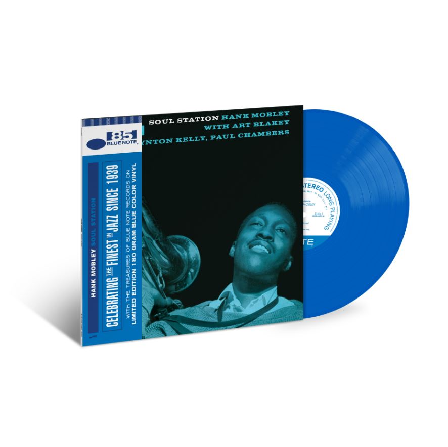 Hank Mobley - Soul Station Indies Exclusive Blue Vinyl LP Reissue