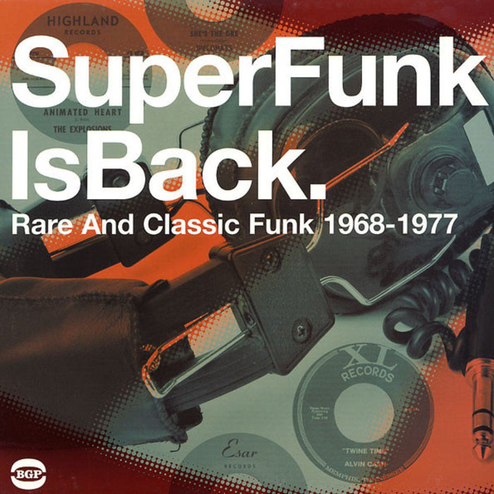 SuperFunk Is Back. Rare And Classic Funk 1968-1977 - V/A 2x Vinyl LP
