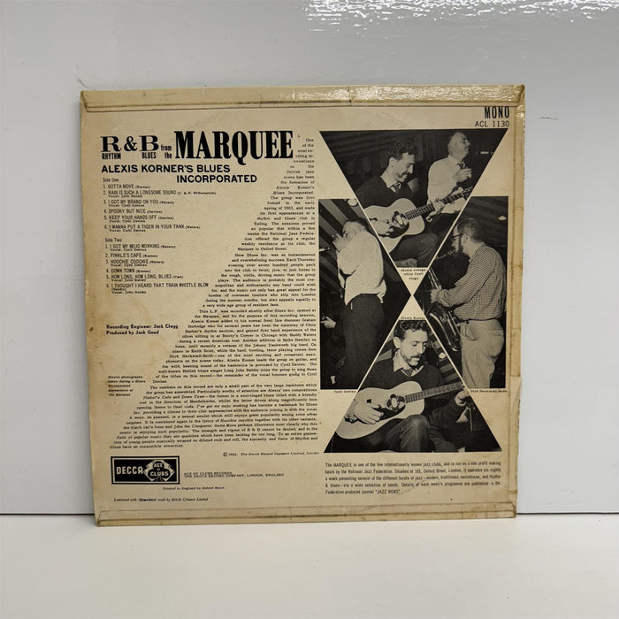 Blues Incorporated - R & B From The Marquee Mono Vinyl LP