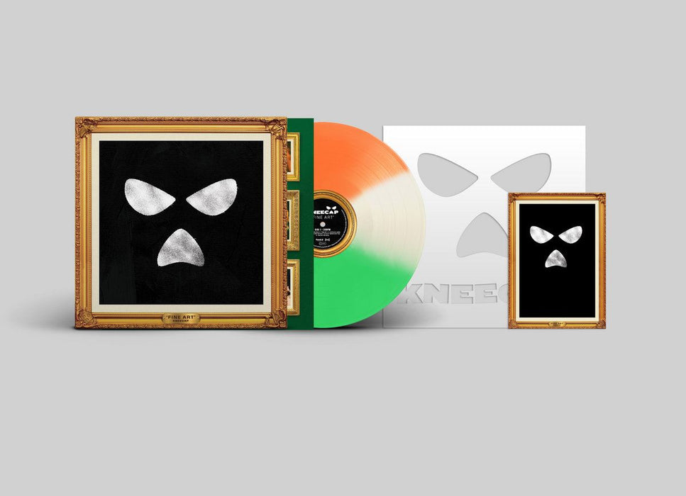 KNEECAP - Fine Art Green, White & Orange Tri-Colour Vinyl LP