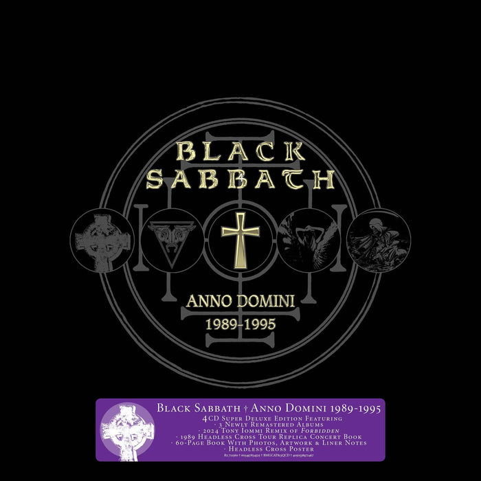 Black Sabbath - Anno Domini: 1989 - 1995 Super Deluxe 4CD Box Set
