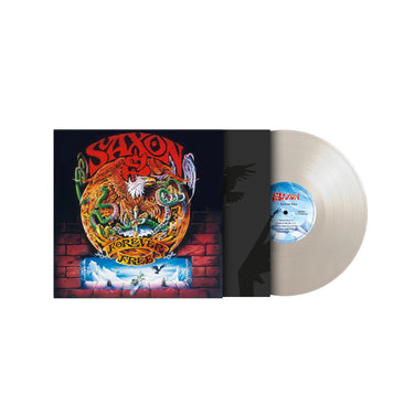 Saxon - Forever Free Limited Edition 180G White Vinyl LP Reissue