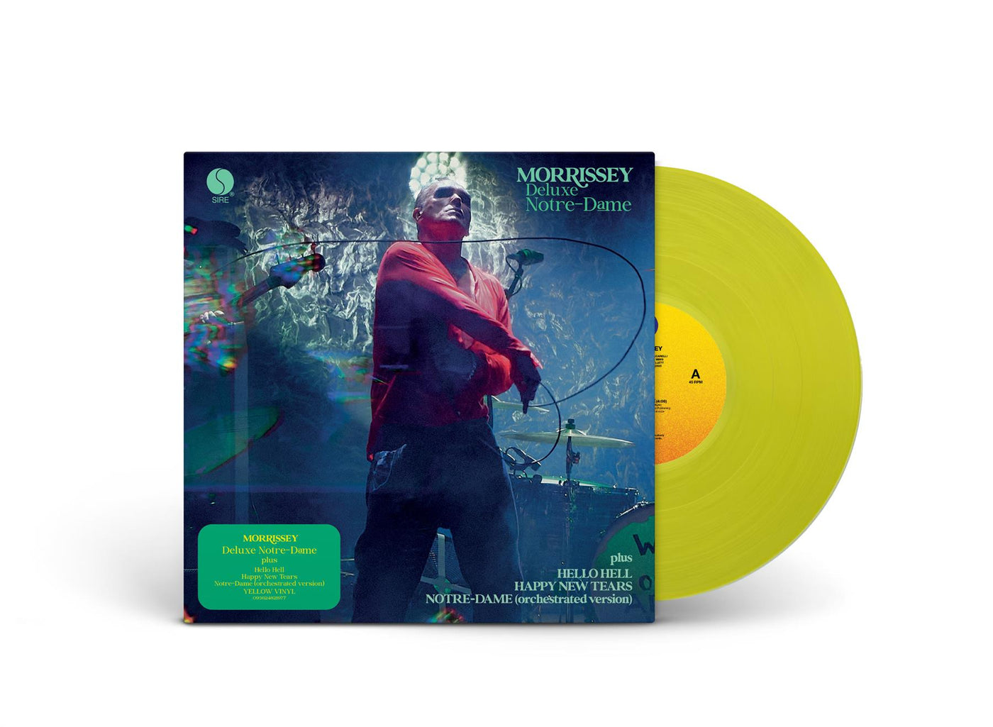 Morrissey - Deluxe Notre-Dame 12" Yellow Vinyl EP