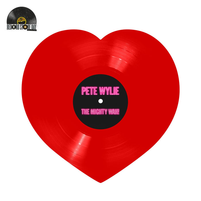 Pete Wylie & The Mighty WAH! - Heart as Big as Liverpool RSD 2024 Heart Shaped Vinyl LP