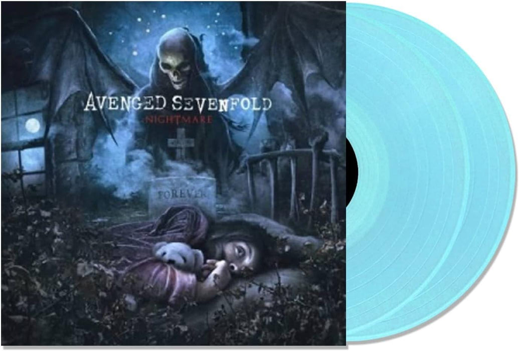 Avenged Sevenfold - Nightmare 2x Translucent Blue Vinyl LP