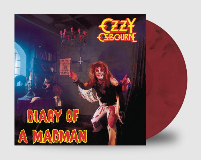 Ozzy Osbourne - Diary Of A Madman Limited Edition Red & Black Swirl Vinyl LP