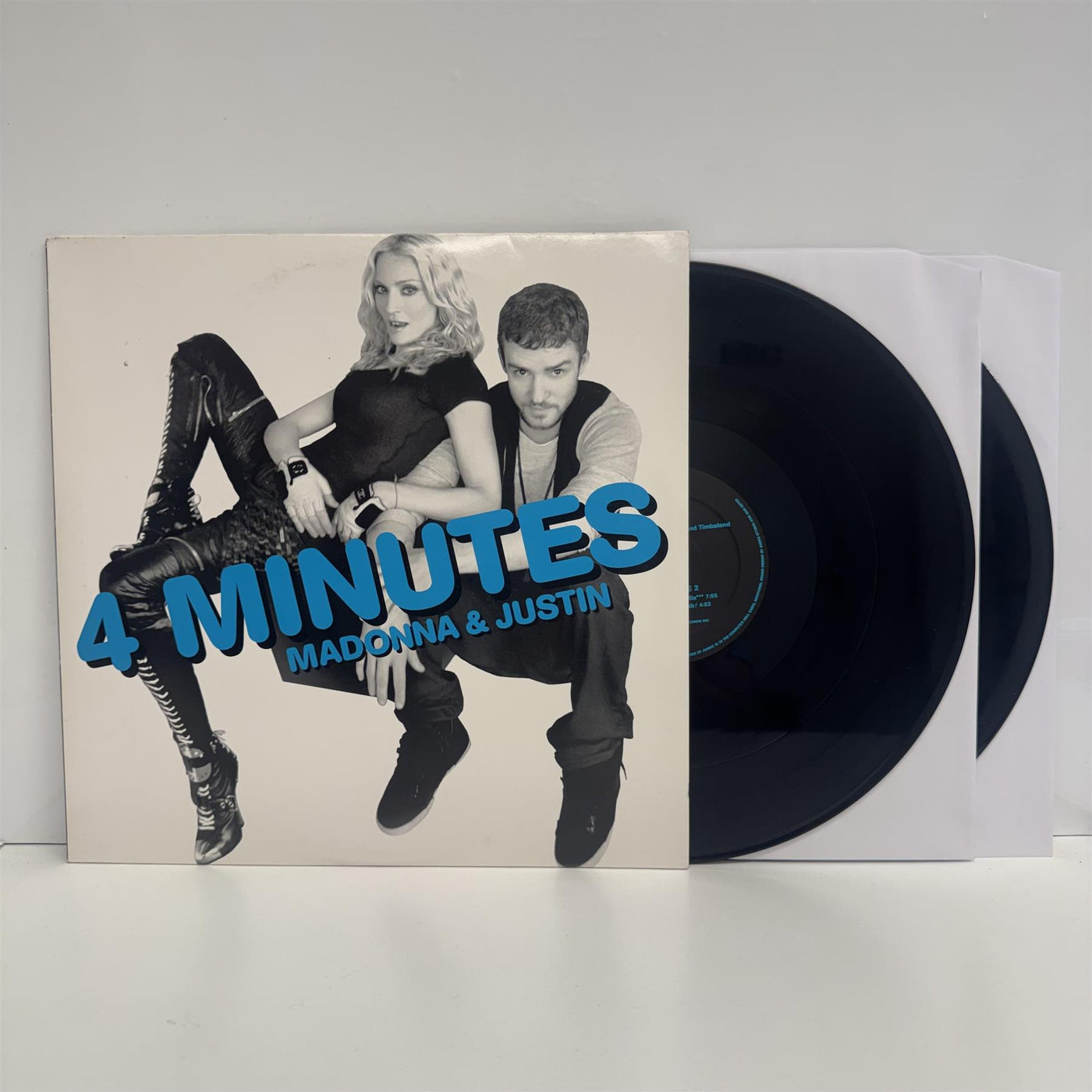 Madonna & Justin - 4 Minutes 2x Vinyl LP