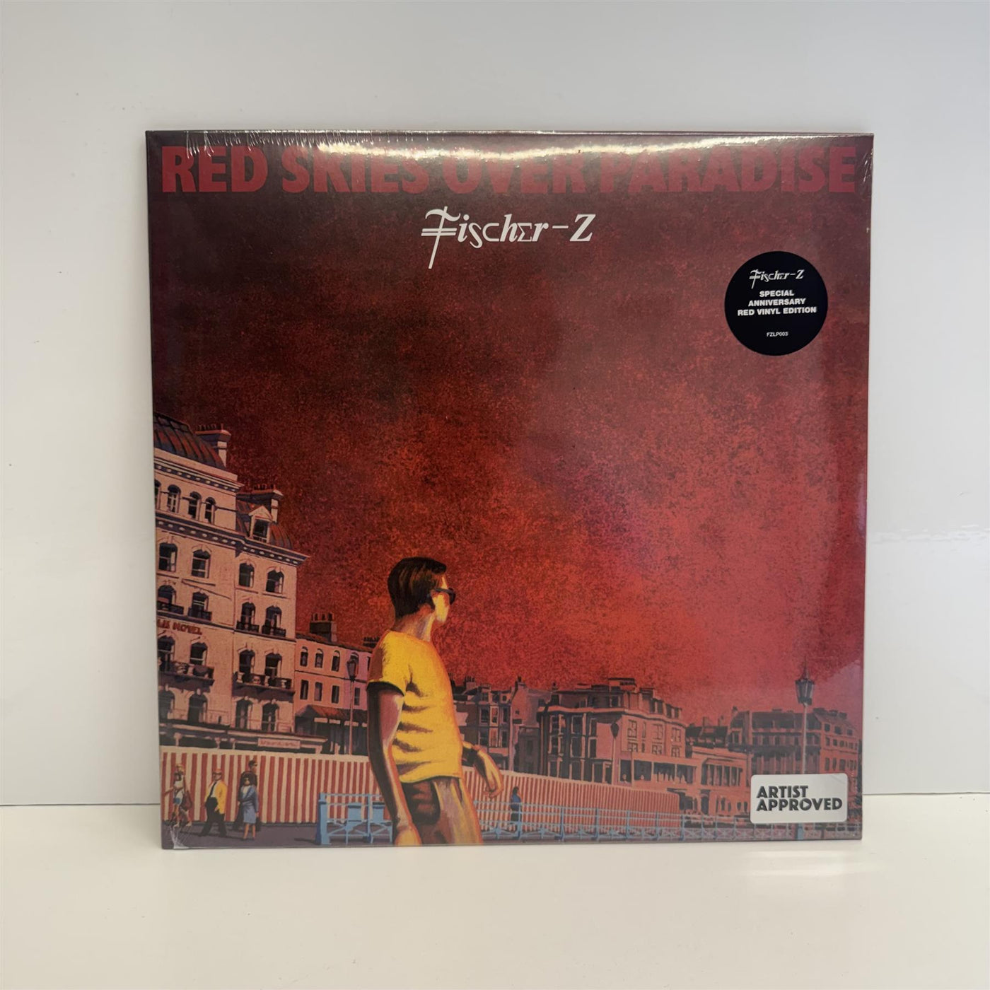 Fischer-Z - Red Skies Over Paradise Limited Red Vinyl LP Reissue