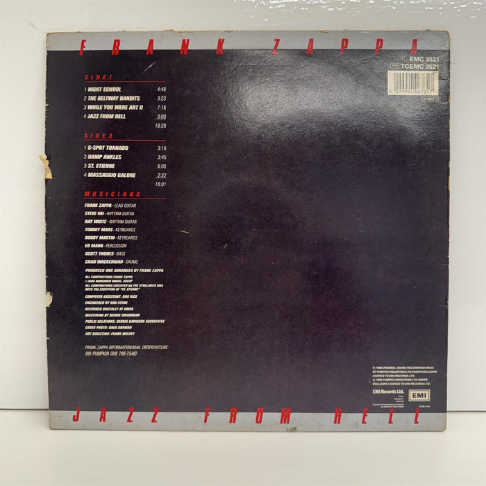 Frank Zappa - Jazz From Hell Vinyl LP