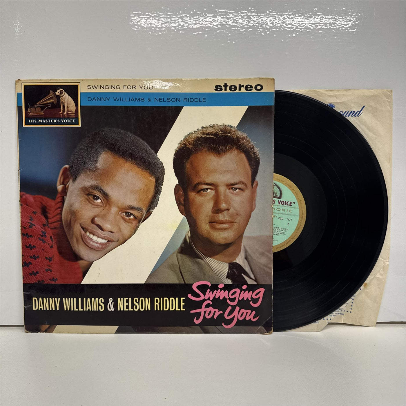 Danny Williams & Nelson Riddle - Swinging For You Vinyl LP