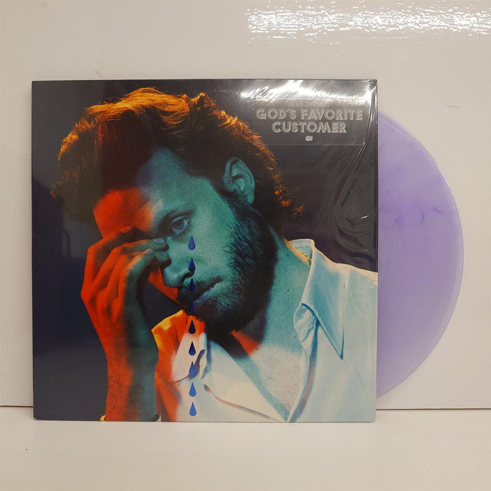 Father John Misty - God's Favorite Customer Clear WIth Purple Vinyl LP