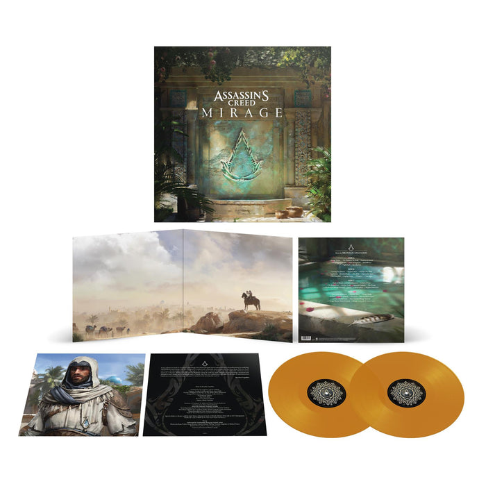 Assassin's Creed Mirage (Original Soundtrack) - Brendan Angelides 2x Amber Vinyl LP
