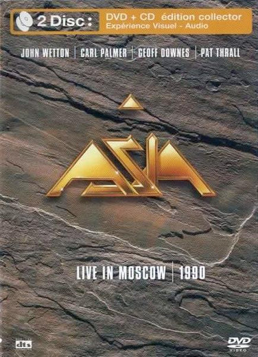 Asia - Live In Moscow 1990 DVD + CD Set