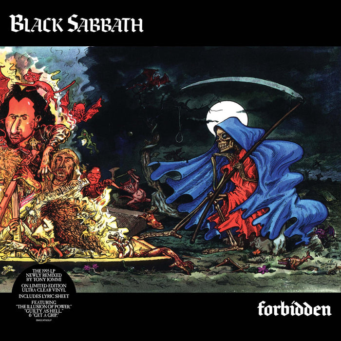 Black Sabbath - Forbidden Ultra Clear Vinyl LP Remastered