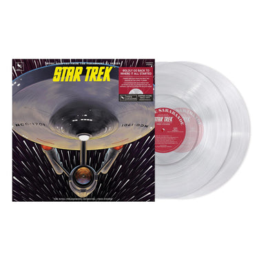 Star Trek: Music Adapted from the Paramount TV Series - Fred Steiner & The Royal Philharmonic Orchestra 2x Clear Vinyl LP