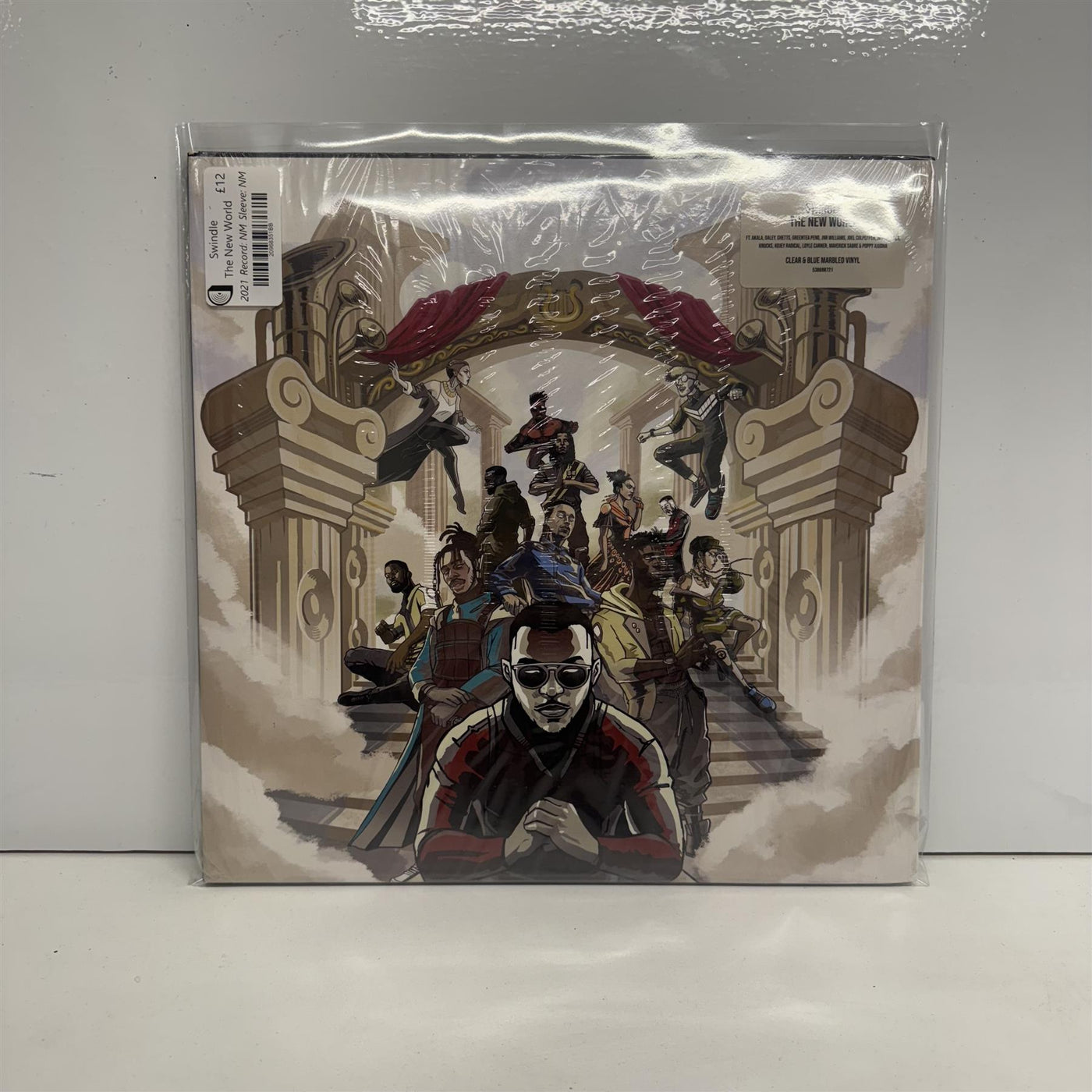 Swindle - The New World Blue Clear Vinyl LP