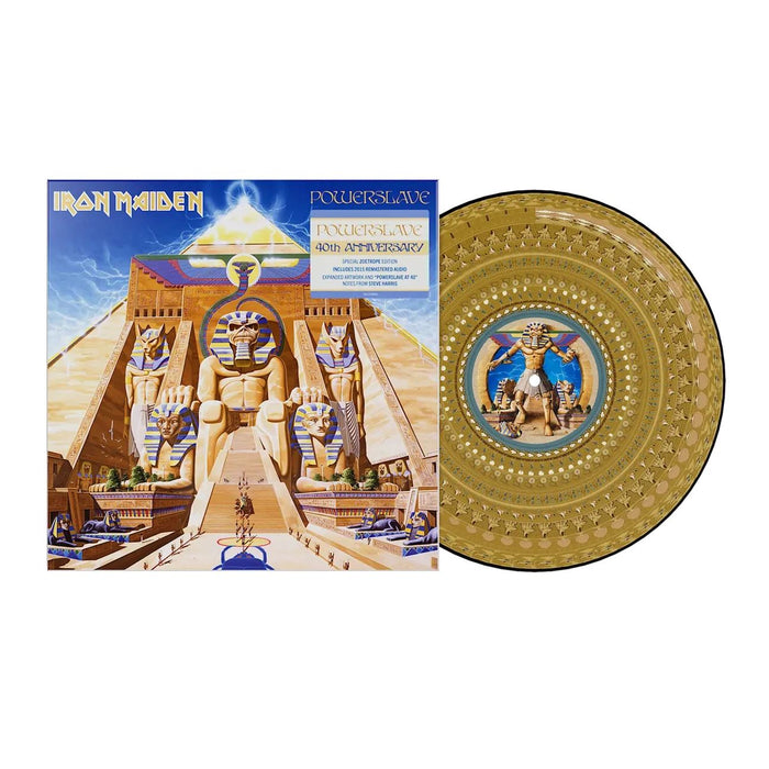 Iron Maiden - Powerslave Limited Edition 40th Anniversary Zoetrope Vinyl LP