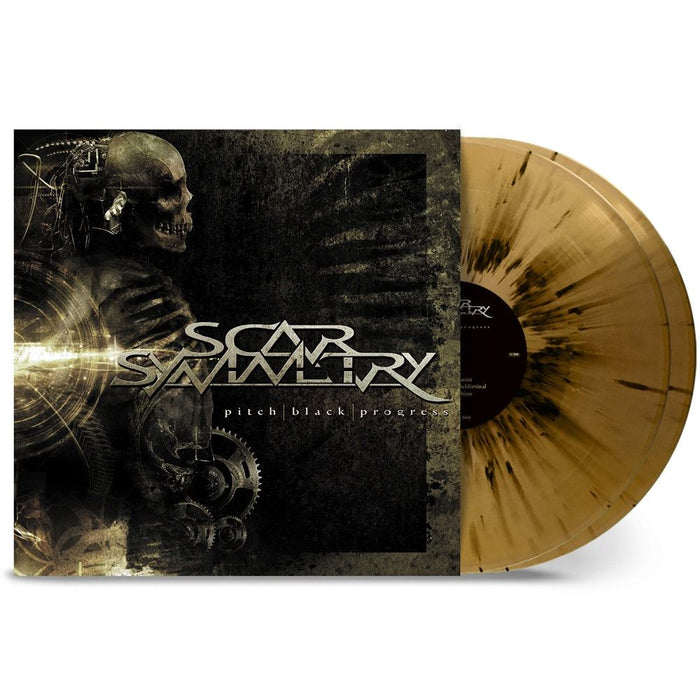 Scar Symmetry - Pitch Black Progress Limited Edition 2x Gold & Black Splatter Vinyl LP