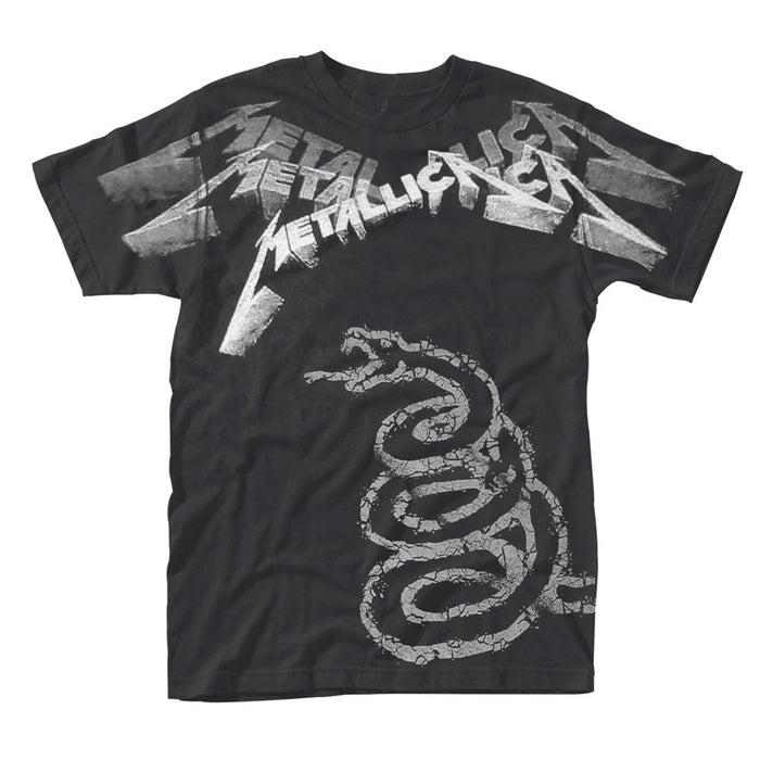 Metallica - Black Album Faded (All Over) T-Shirt