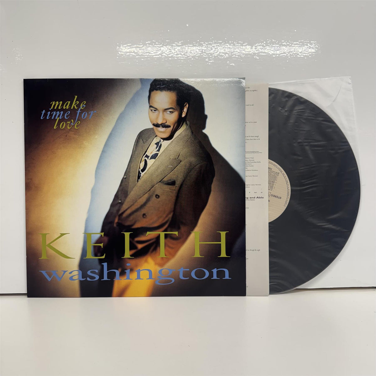 Keith Washington - Make Time For Love Vinyl LP