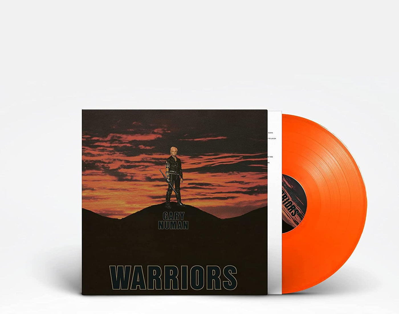 Gary Numan - Warriors Limited Edition Orange Vinyl Reissue