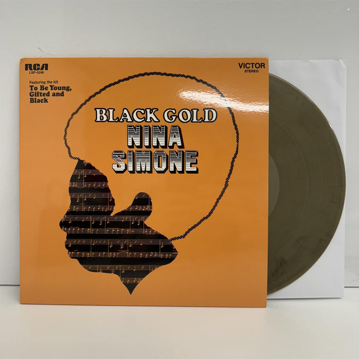 Nina Simone - Black Gold 180G Limited Edition Black & Gold Marbled Vinyl LP