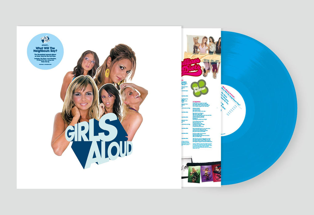 Girls Aloud - What Will The Neighbours Say? Sky Blue Vinyl LP