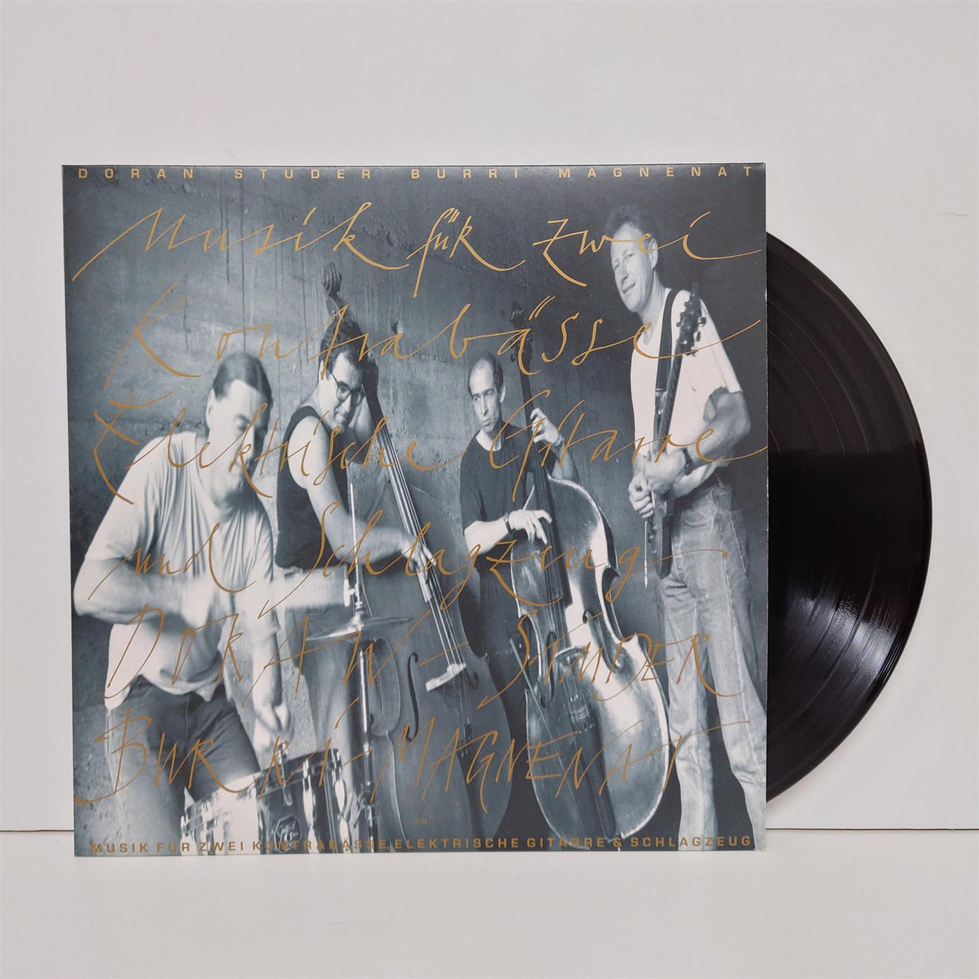 Doran / Studer / Burri / Magnenat - Musik Für Zwei Kontrabässe, Elektrische Gitarre Und Schlagzeug Vinyl LP