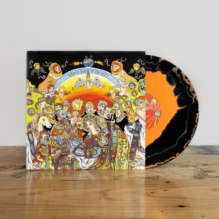 Of Montreal - Satanic Panic in the Attic Orange & Black Swirl Vinyl LP Reissue