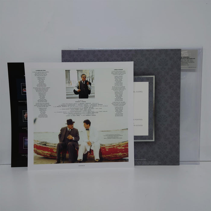 Sostiene Pereira (Original Motion Picture Soundtrack) - Ennio Morricone Limited Edition 180G Transparent Vinyl LP