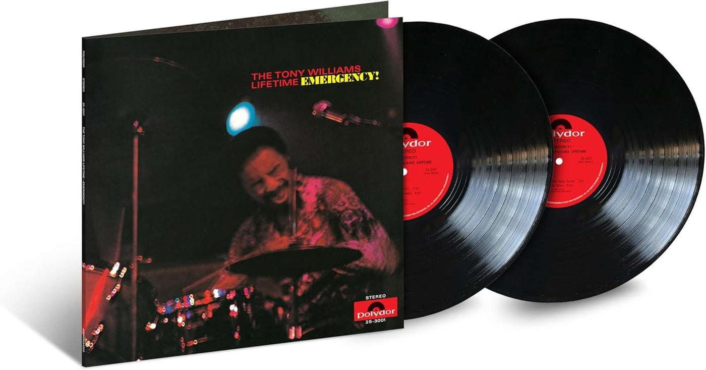 The Tony Williams Lifetime - Emergency! 2x 180G Vinyl LP Reissue