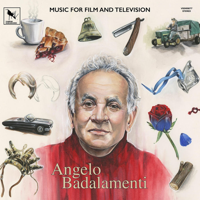 Music From Film And Television - Angelo Badalamenti RSD Black Friday Translucent Red Vinyl LP