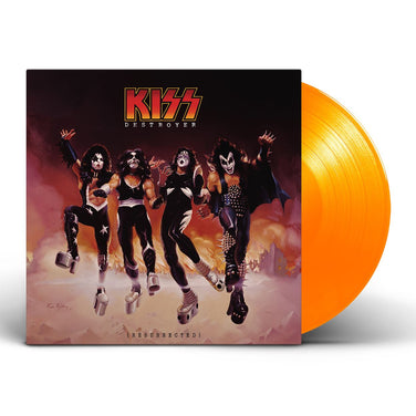 KISS - Destroyer Orange Vinyl LP Reissue