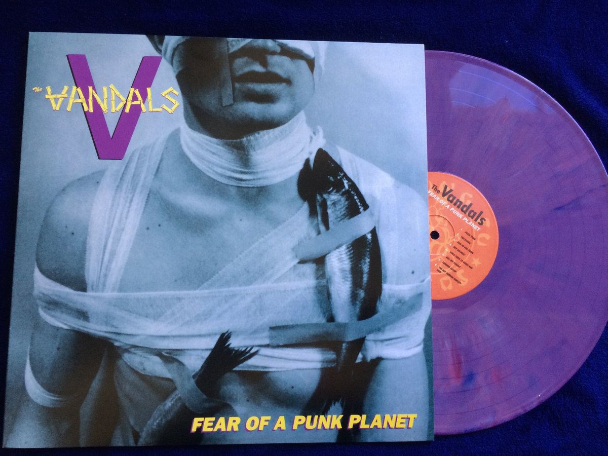 The Vandals - Fear Of A Punk Planet Tasty Purple Vinyl LP Reissue