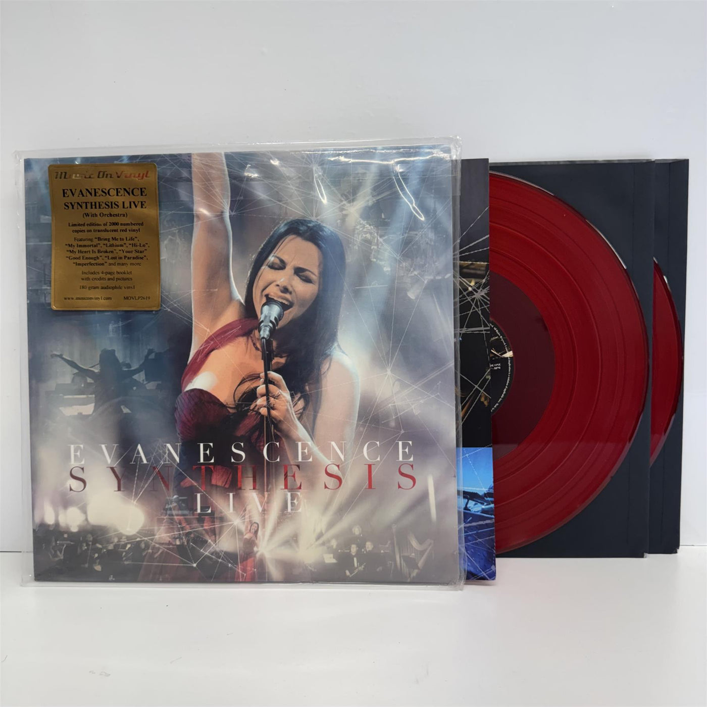Evanescence - Synthesis Live Limited Edition 2x Translucent Red Vinyl LP