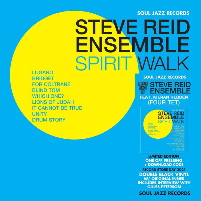 Steve Reid Ensemble - Spirit Walk 2x Vinyl LP Reissue