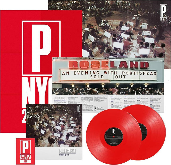 Portishead - Roseland NYC Live  25th Anniversary Edition 2x Red Vinyl LP