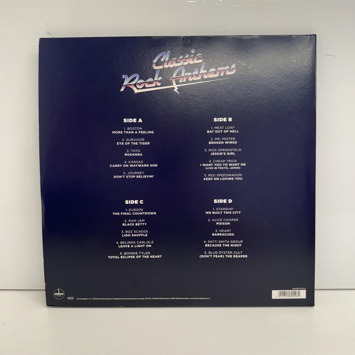 Classic Rock Anthems - V/A 2x 180G Vinyl LP