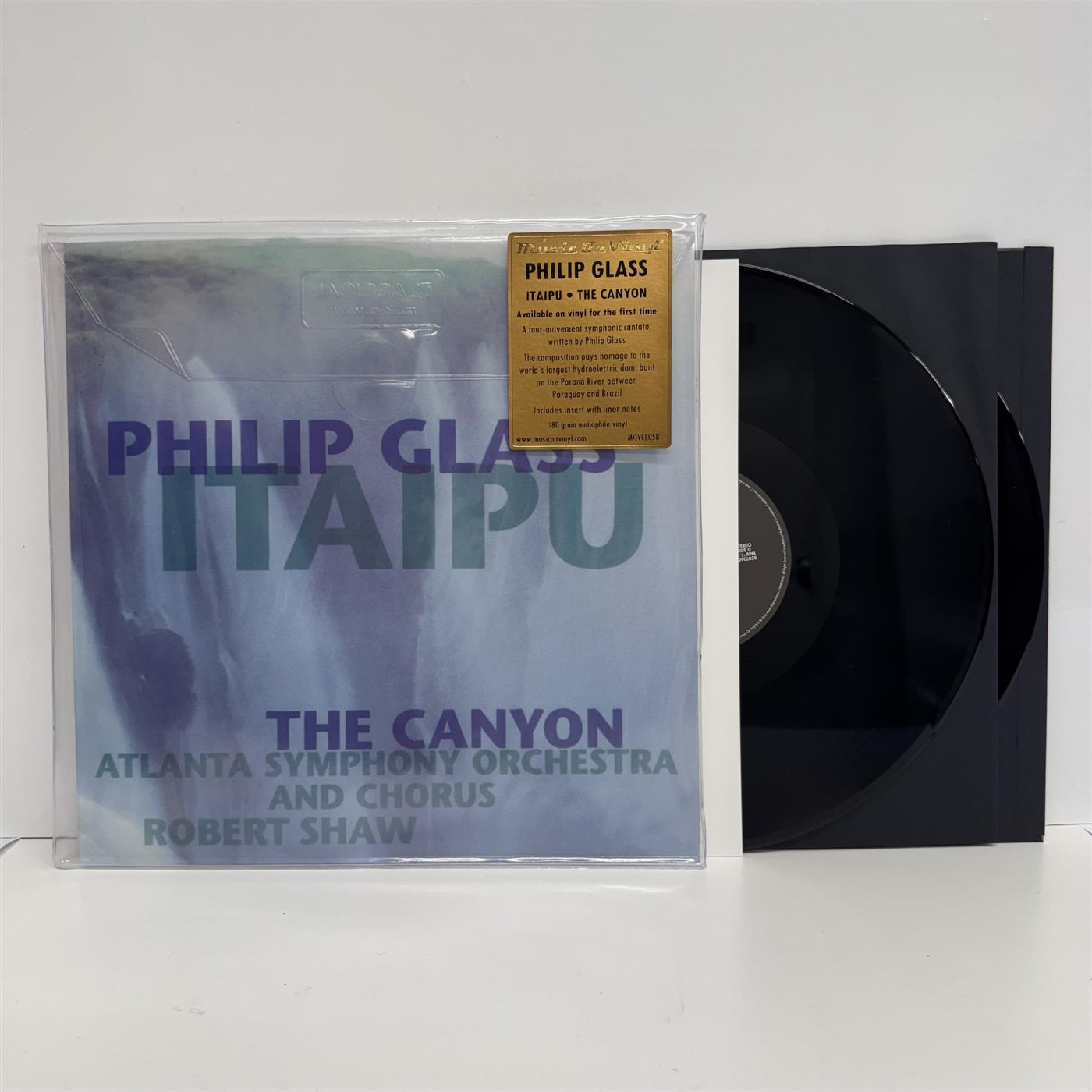 Philip Glass - Atlanta Symphony Orchestra & Chorus, Robert Shaw - Itaipu / The Canyon 2x Vinyl LP