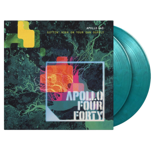 Apollo 440 - Getting' High On Your Own Supply Limited Edition 2x 180G Green Marbled Vinyl LP Reissue